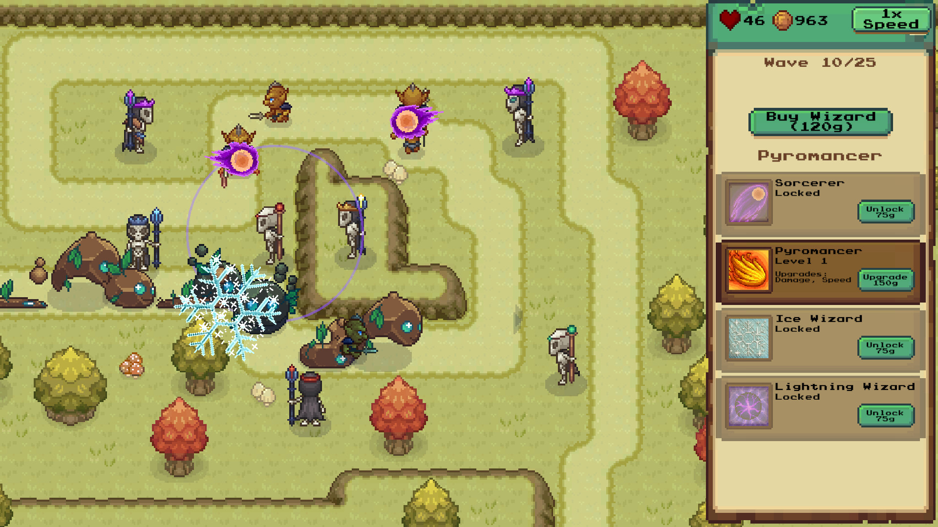 Skelemancer TD screenshot 2