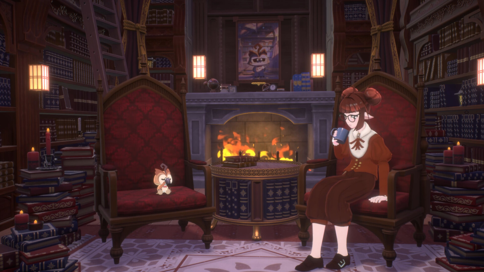 Spirit City Lofi Sessions Magical Library v2.5.0 + all DLC (TENOKE) gameplay screenshot 1