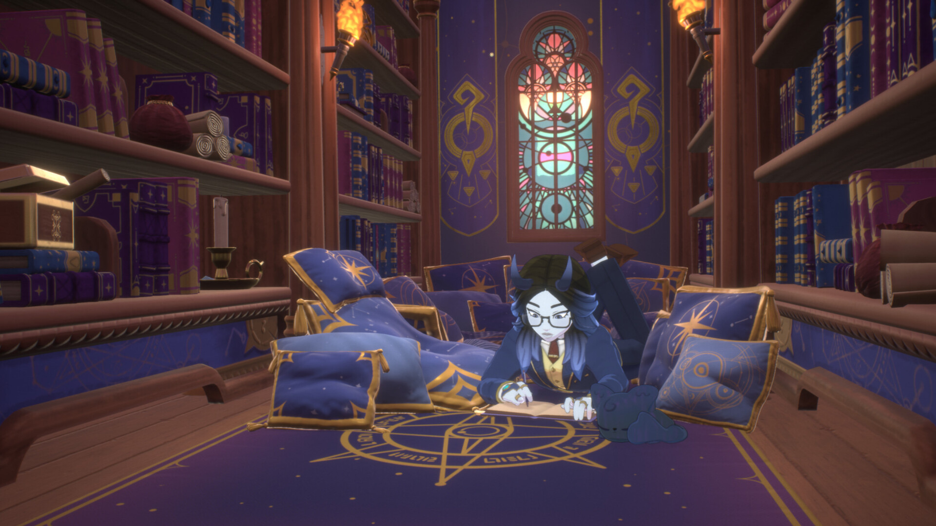 Spirit City Lofi Sessions Magical Library v2.5.0 + all DLC (TENOKE) gameplay screenshot 3