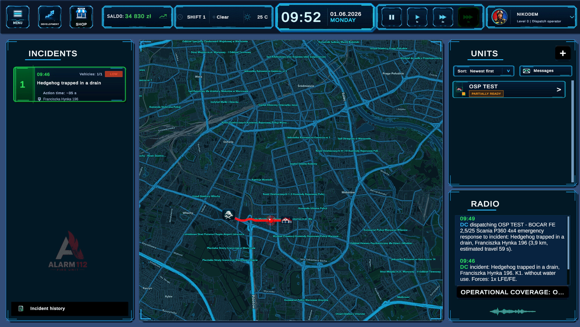 Alarm112 Fire Unit Build 24522259 gameplay screenshot 1