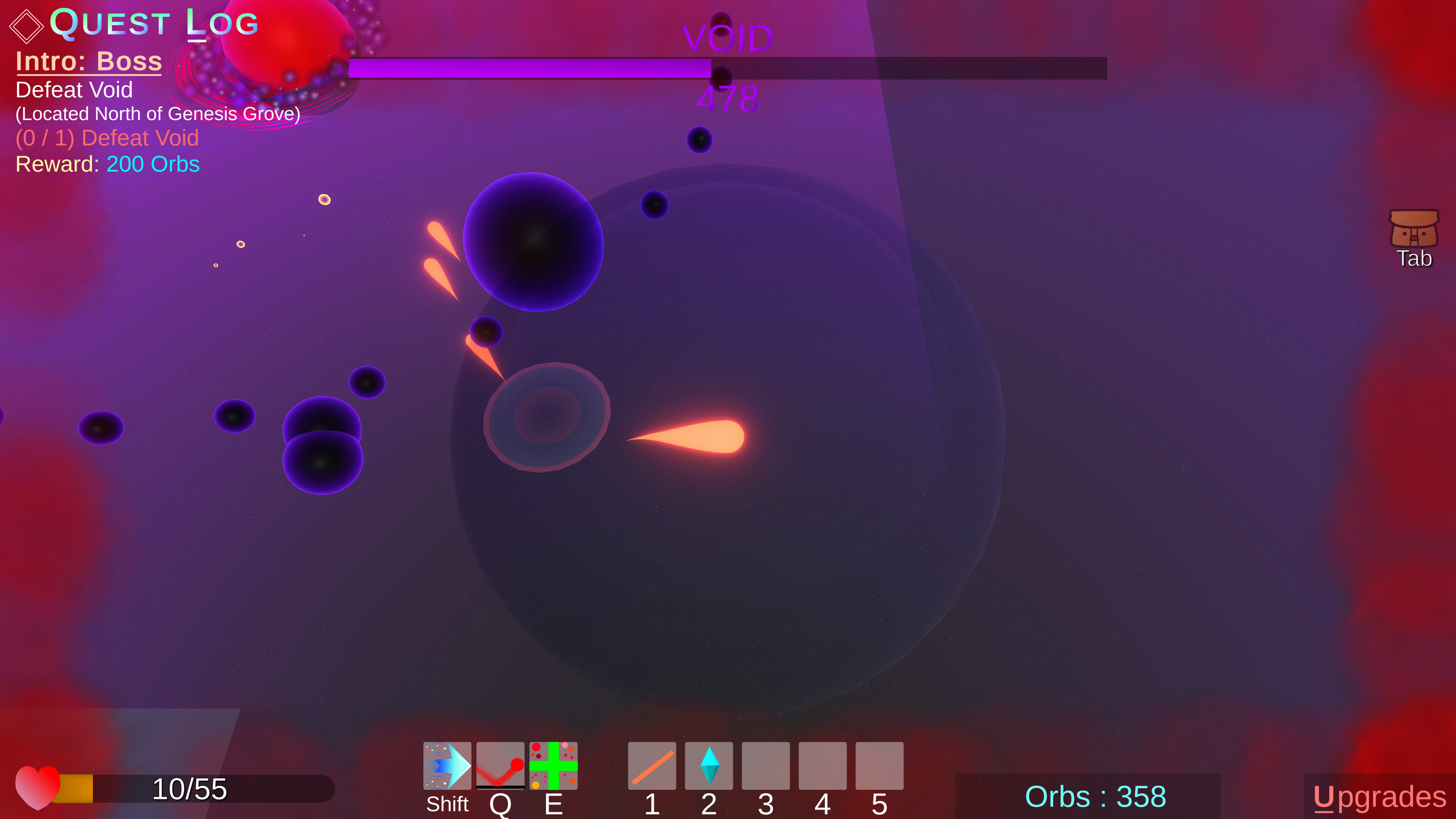 Orbsorber screenshot 2