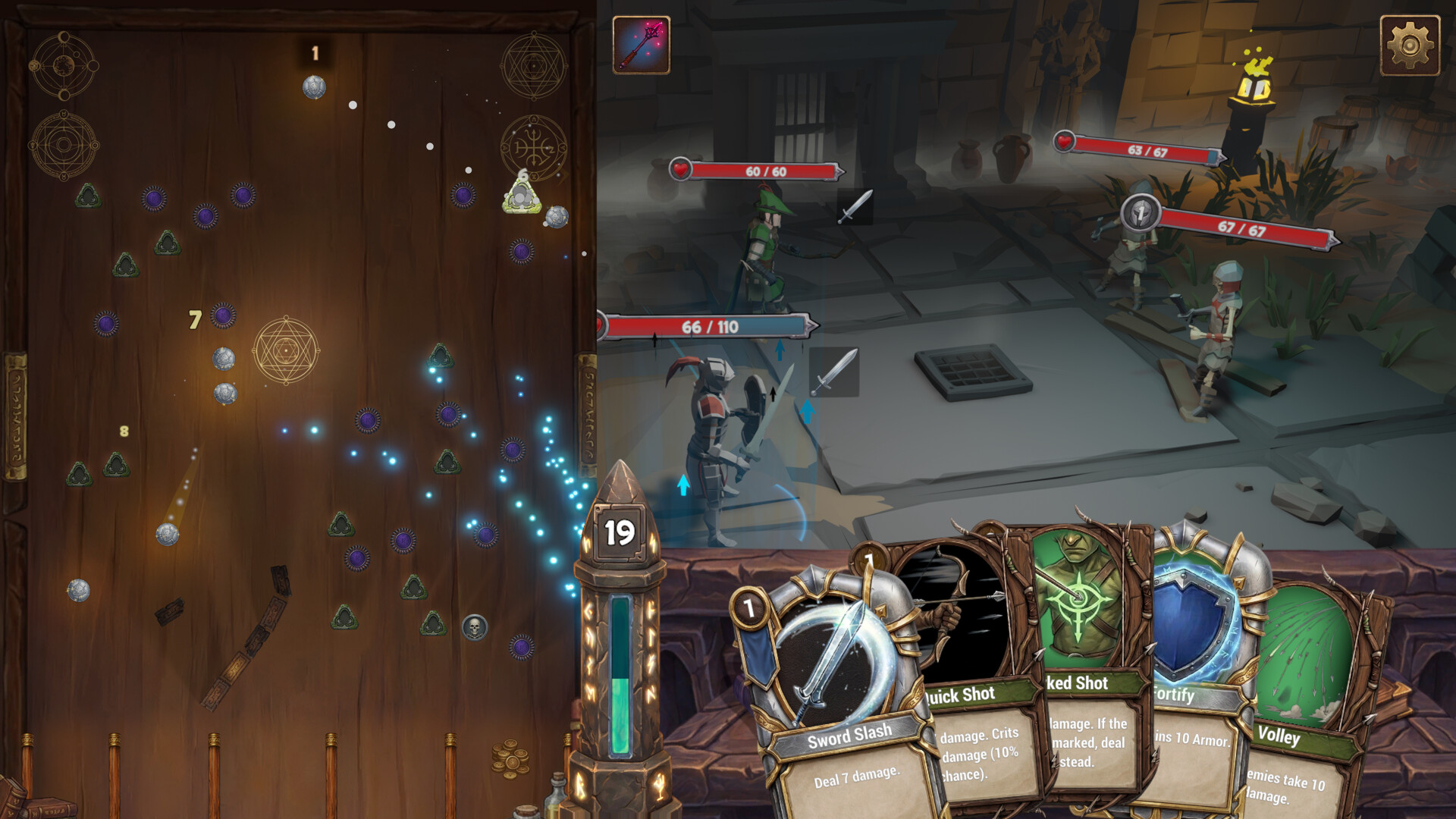 Pegs & Sorcery screenshot 1