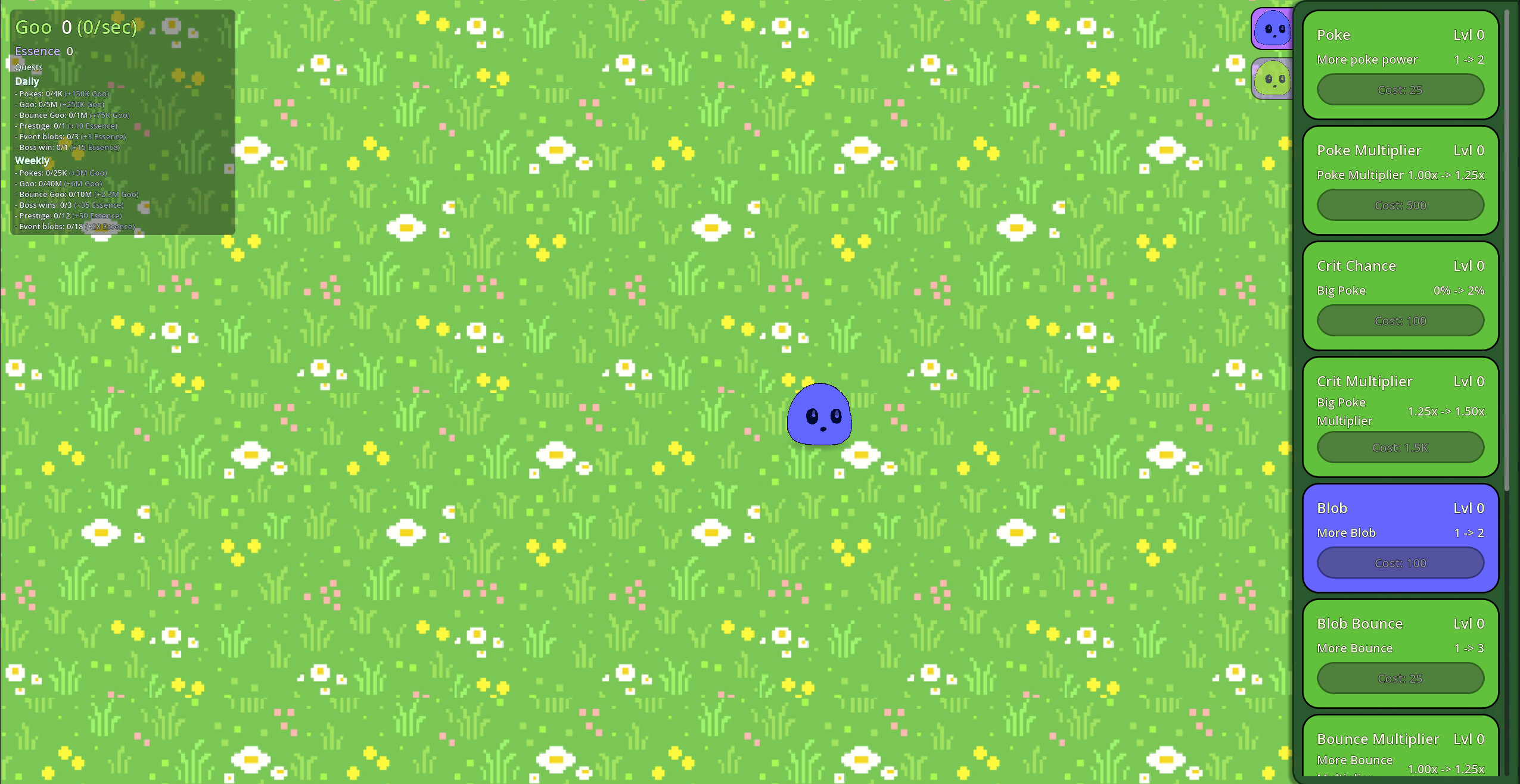 Blobbin screenshot 1