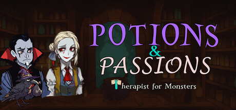 Potions & Passions: Therapist for Monsters banner