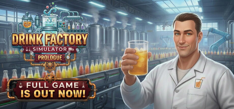 Drink Factory Simulator - Prologue — Steam header