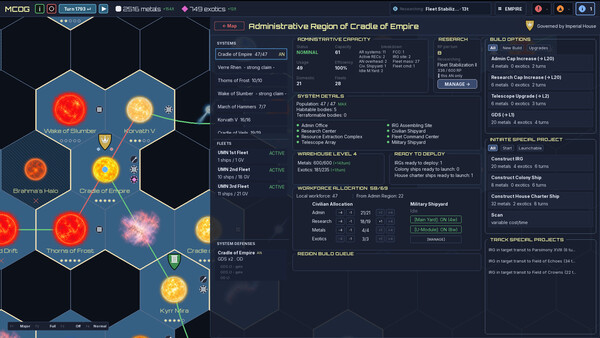 Mandate of Galactic Empires screenshot 2