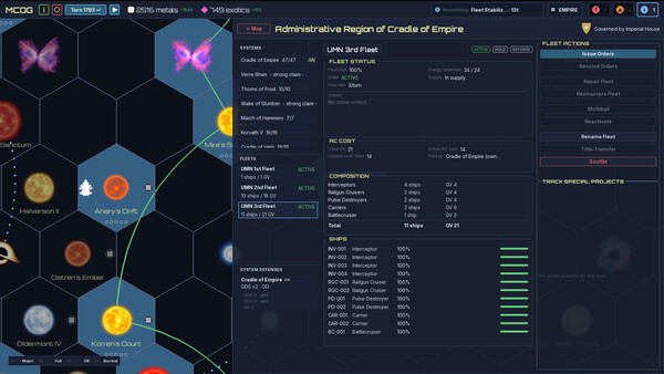 Mandate of Galactic Empires screenshot 6