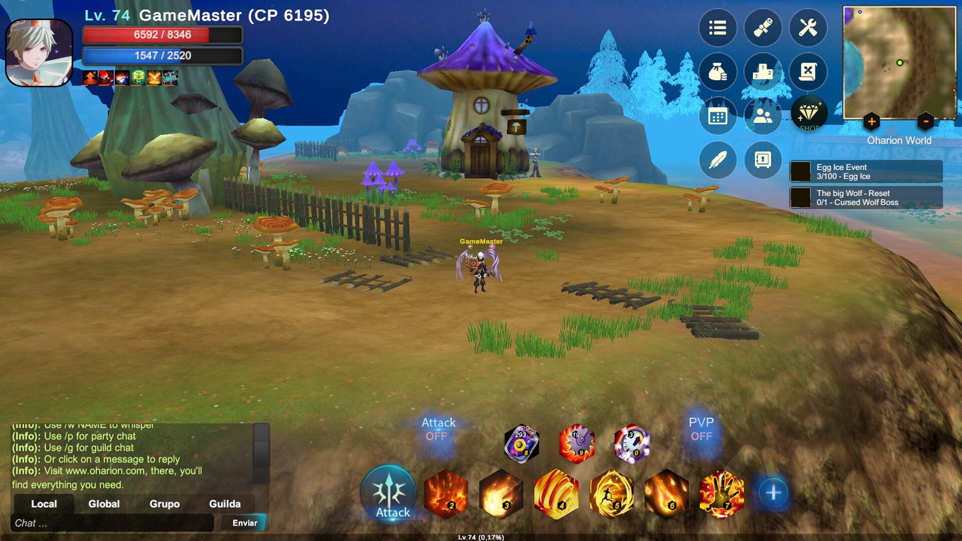 Oharion screenshot 1