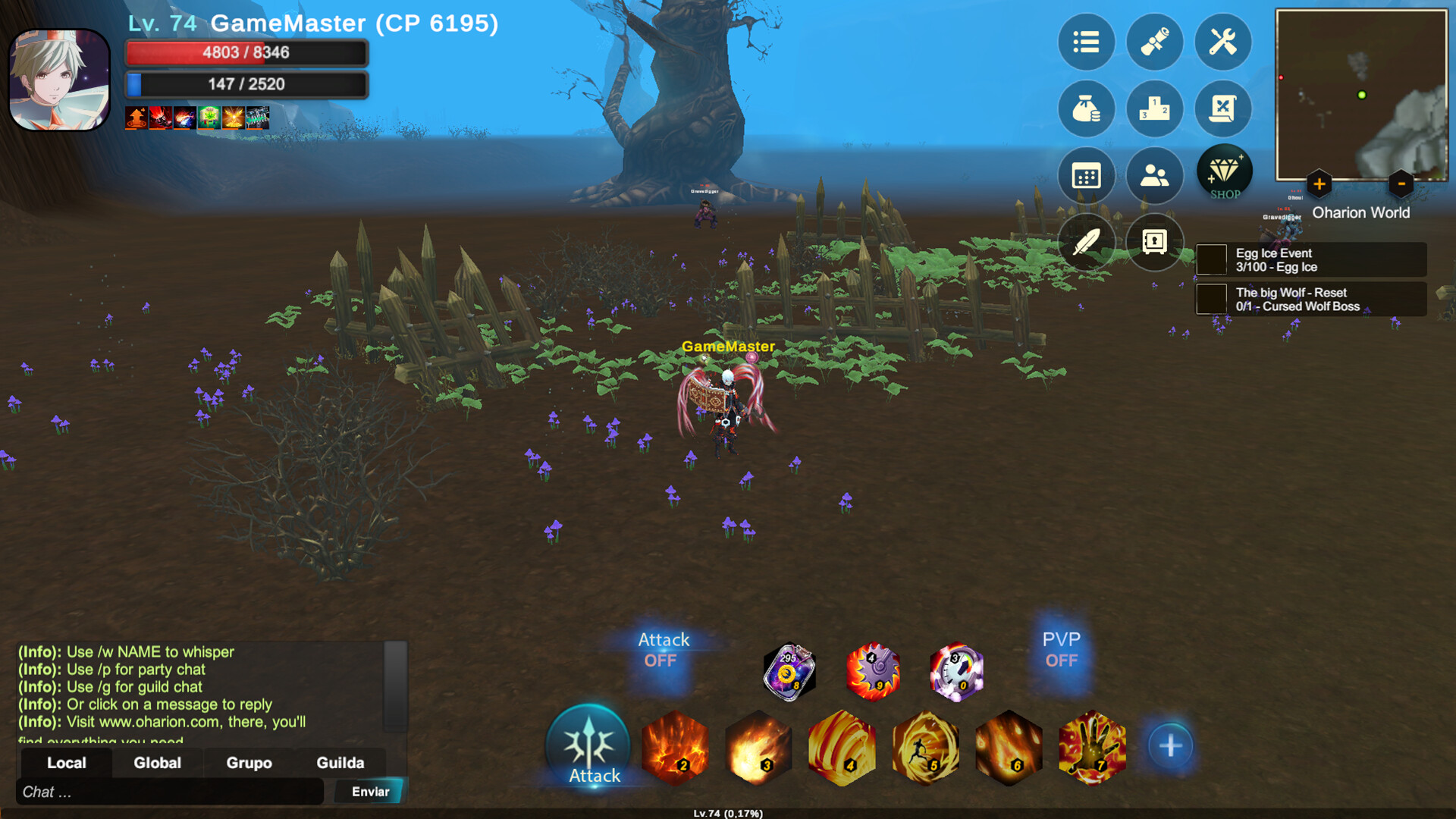 Oharion screenshot 2