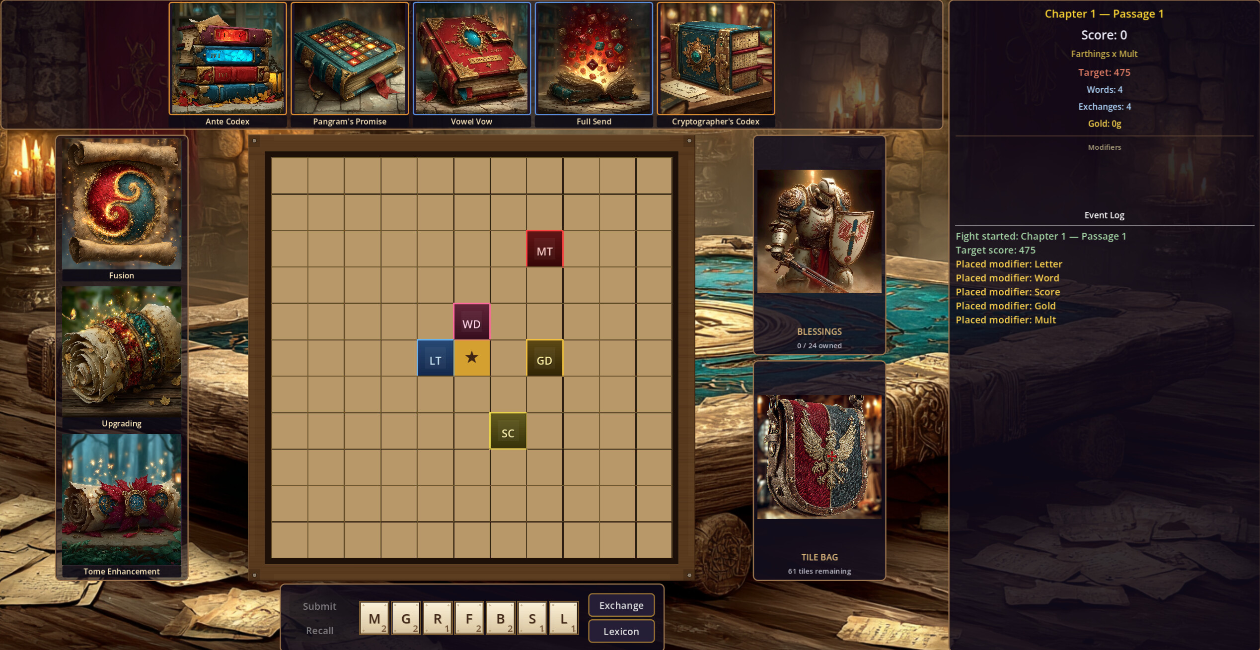 Tome & Tile screenshot 1