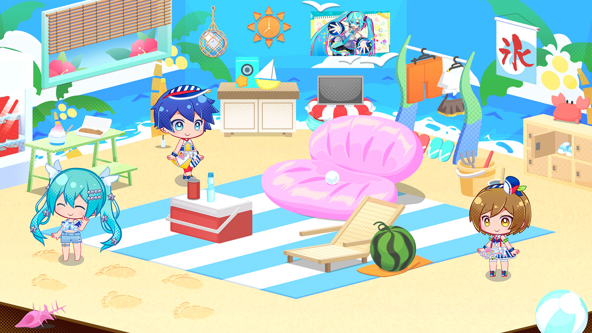 Hatsune Miku Logic Paint S+ Tropical Vacation - image 4