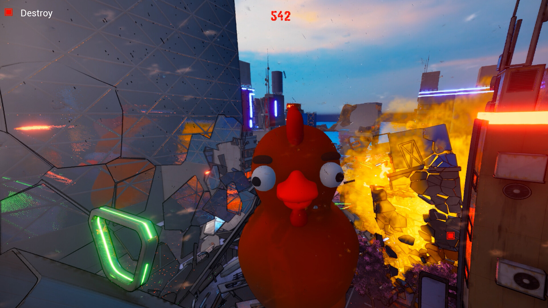 Chickzilla screenshot 1