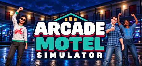Arcade & Motel Simulator Together — Steam header
