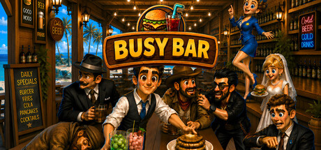 Busy Bar - World Tour — Steam header