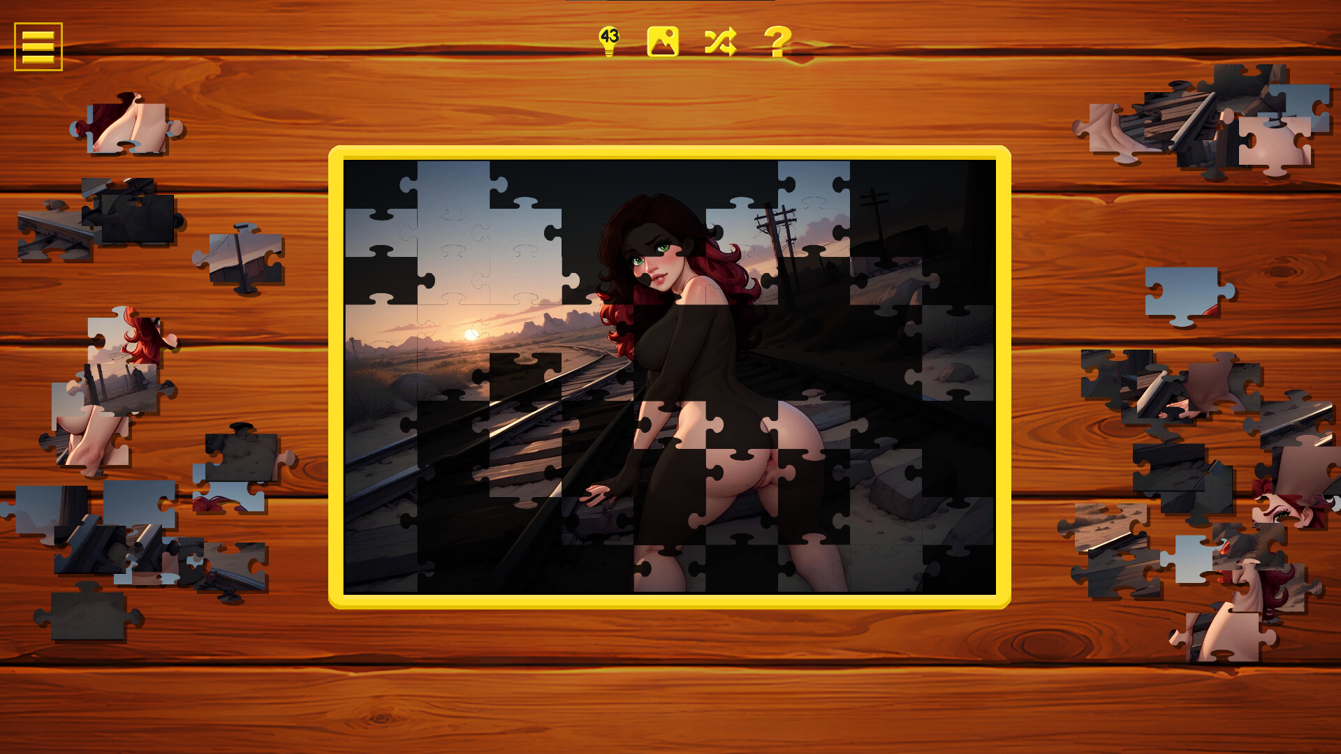 Wild West Desire - Naughty Jigsaw screenshot 7
