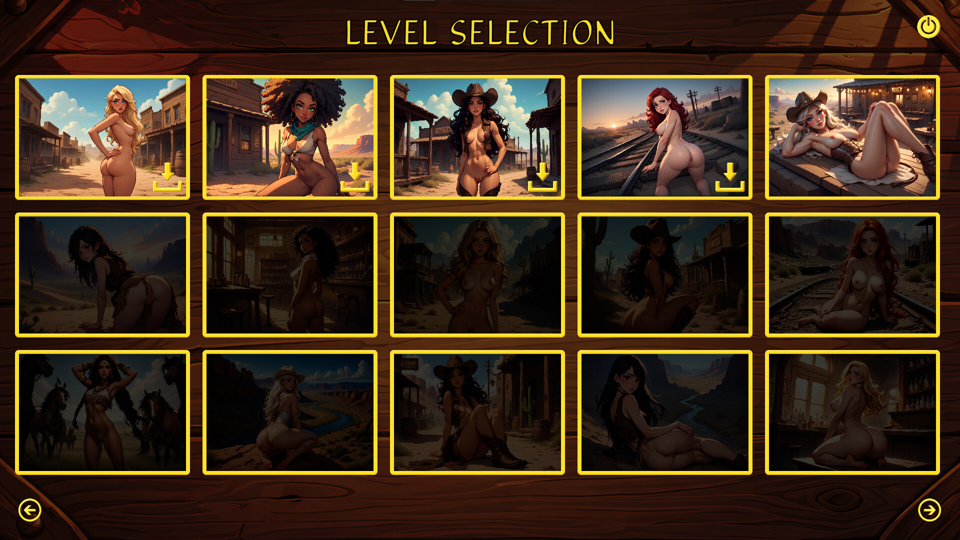 Wild West Desire - Naughty Jigsaw screenshot 4
