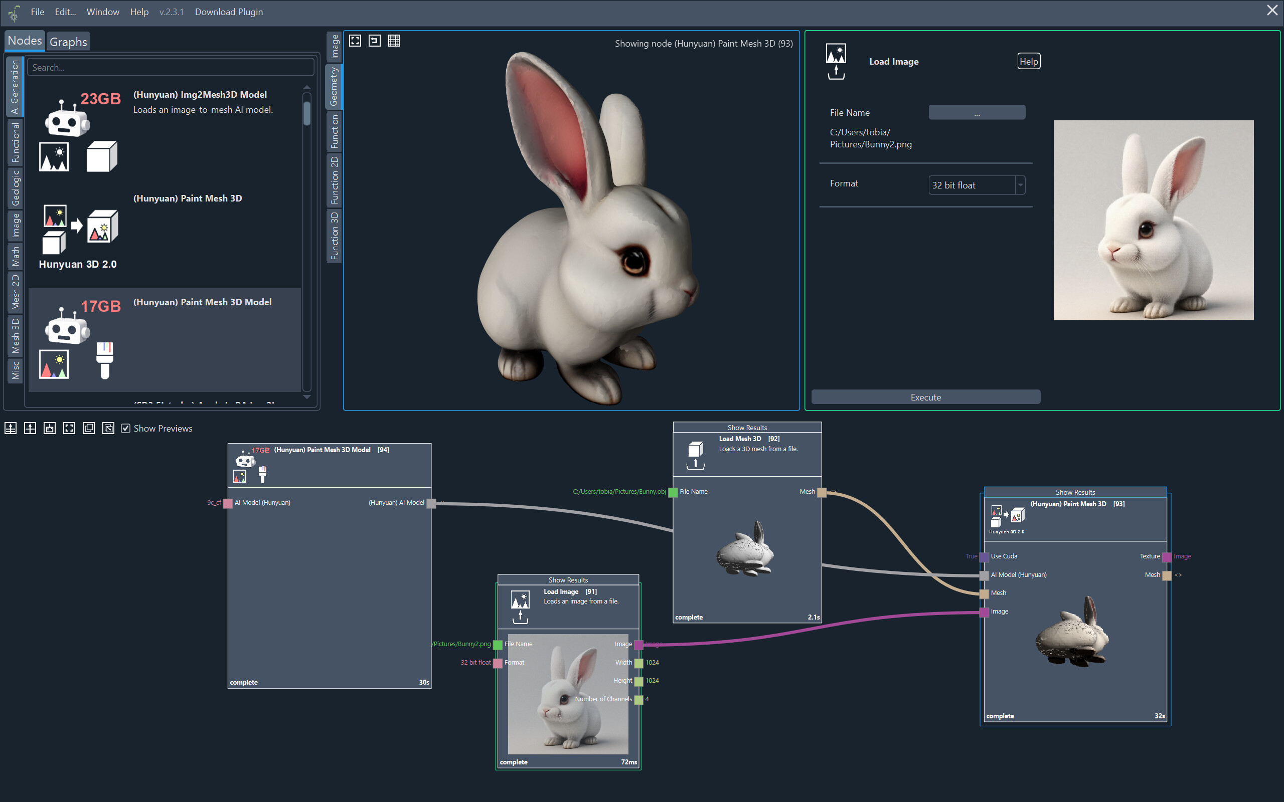 Procedural Studio - 3D Gen AI Plugin screenshot 1