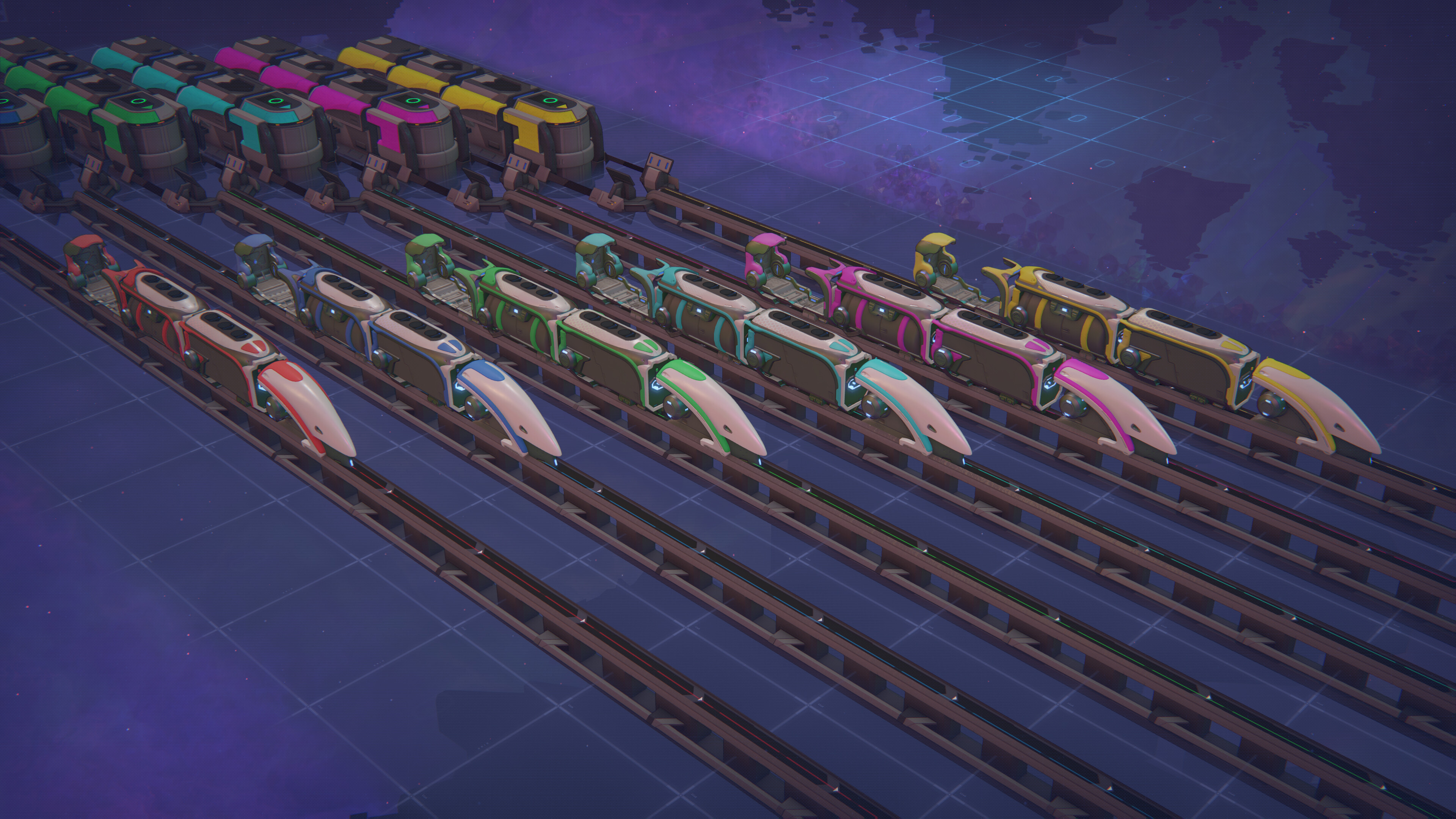 Shapez 2 - Hyper Skin DLC screenshot 1