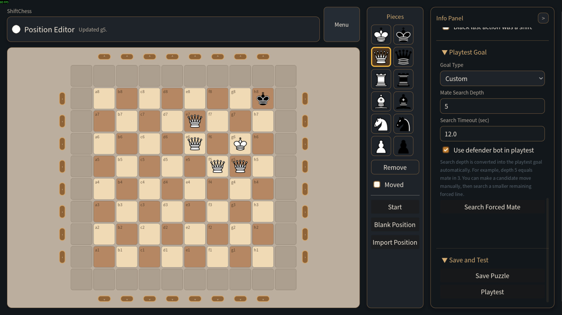 Shift Chess screenshot 2