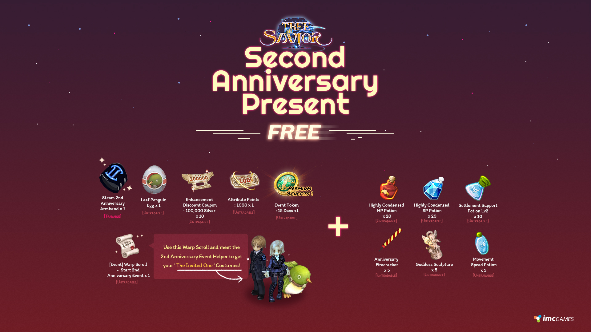 TOS - Second Anniversary Present screenshot 1