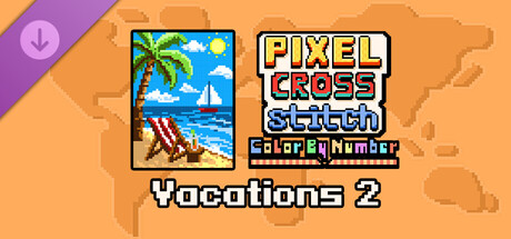 Pixel Cross Stitch - Vacations Pack 2