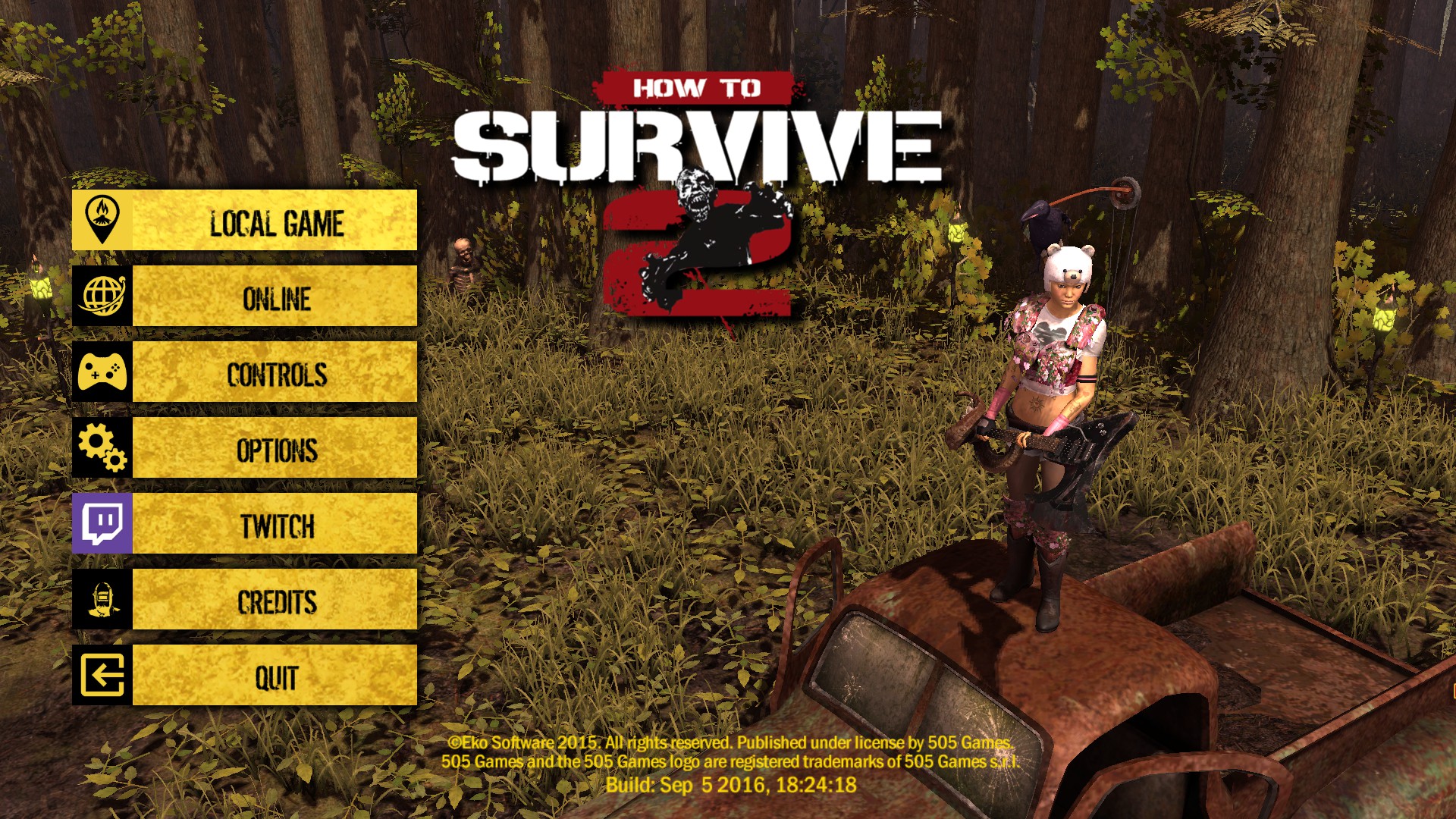 How To Survive 2 - Teddy Bear Helmet screenshot 1