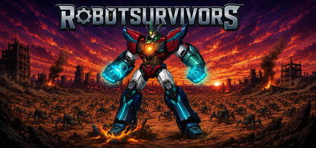 RobotSurvivors — Steam header