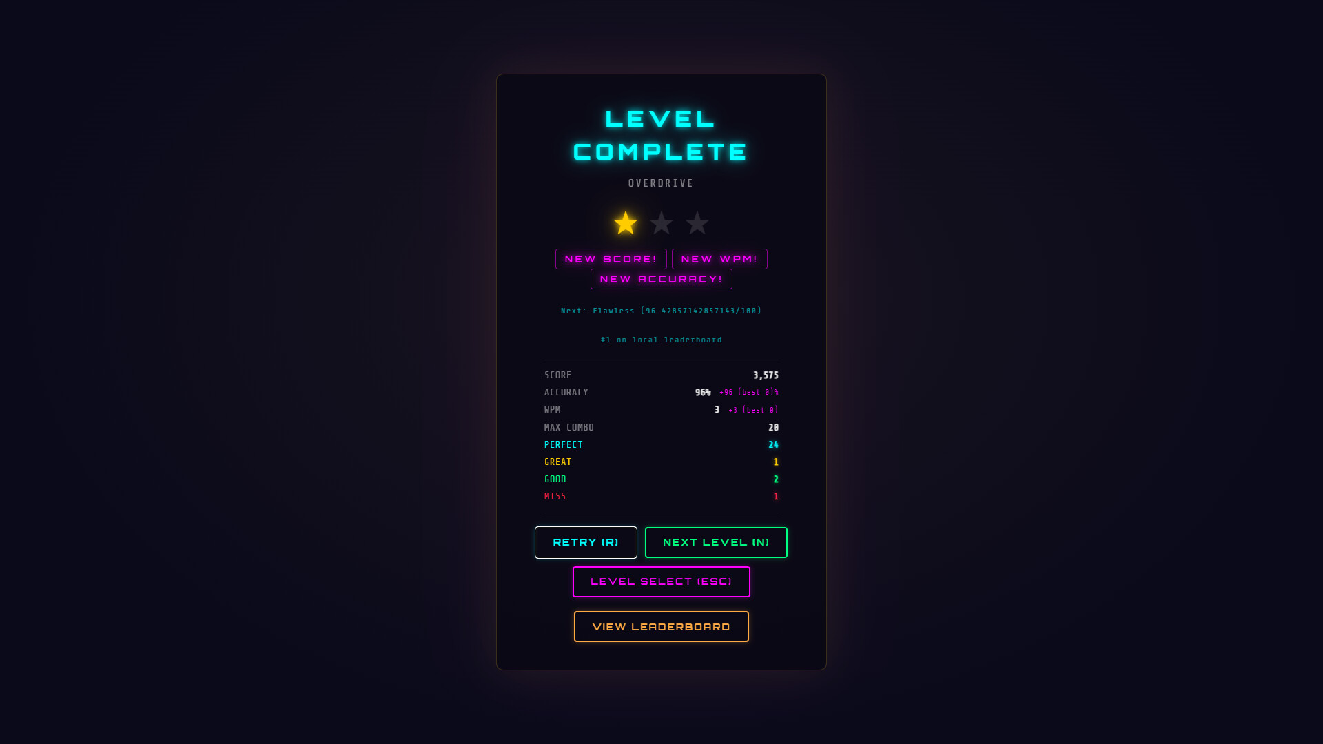 Type Hype screenshot 1