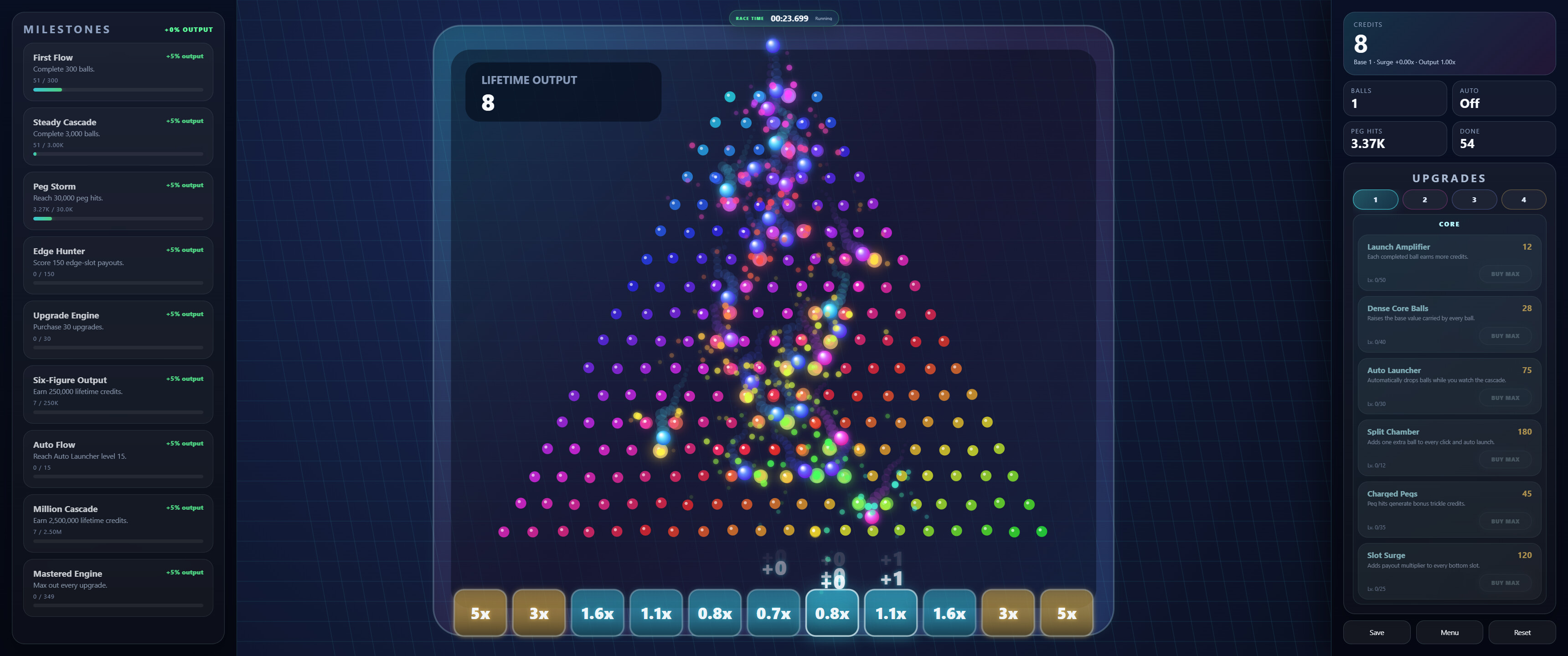 Peg Cascade screenshot 1