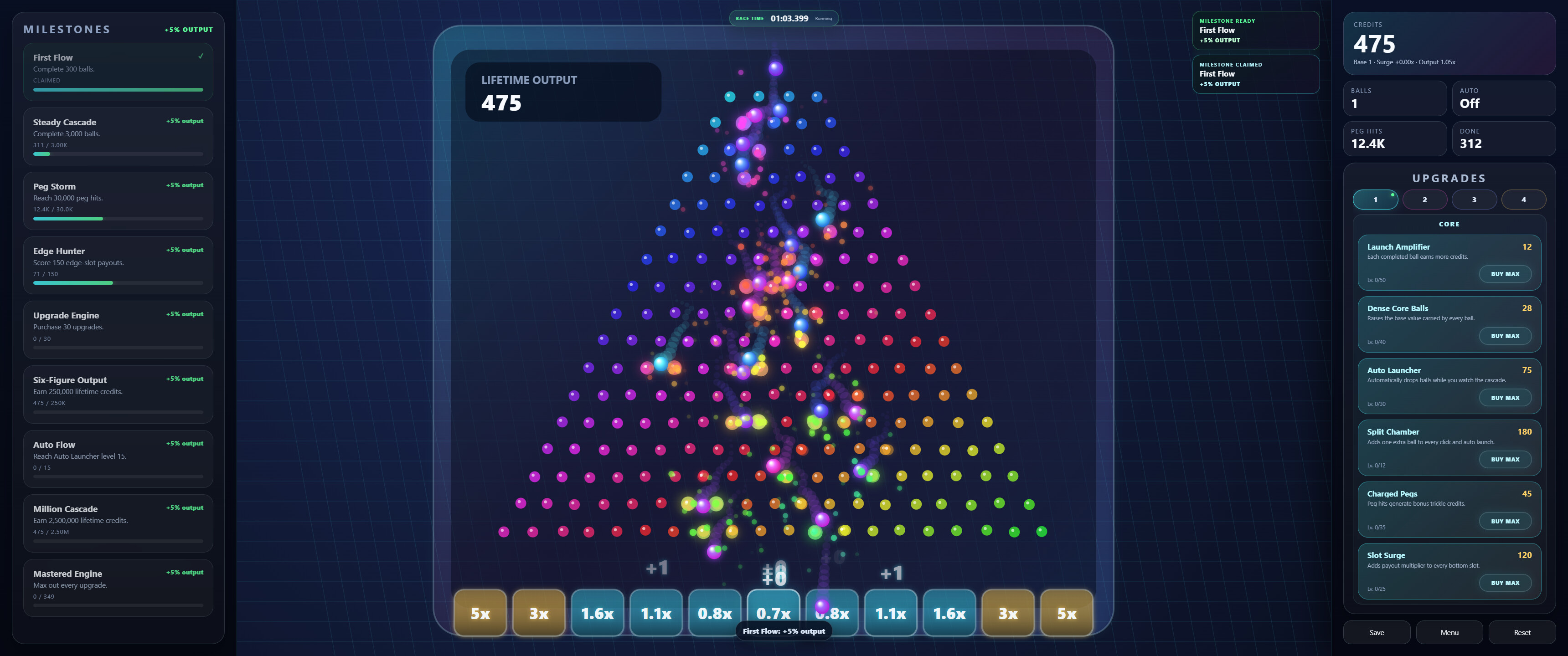 Peg Cascade screenshot 2