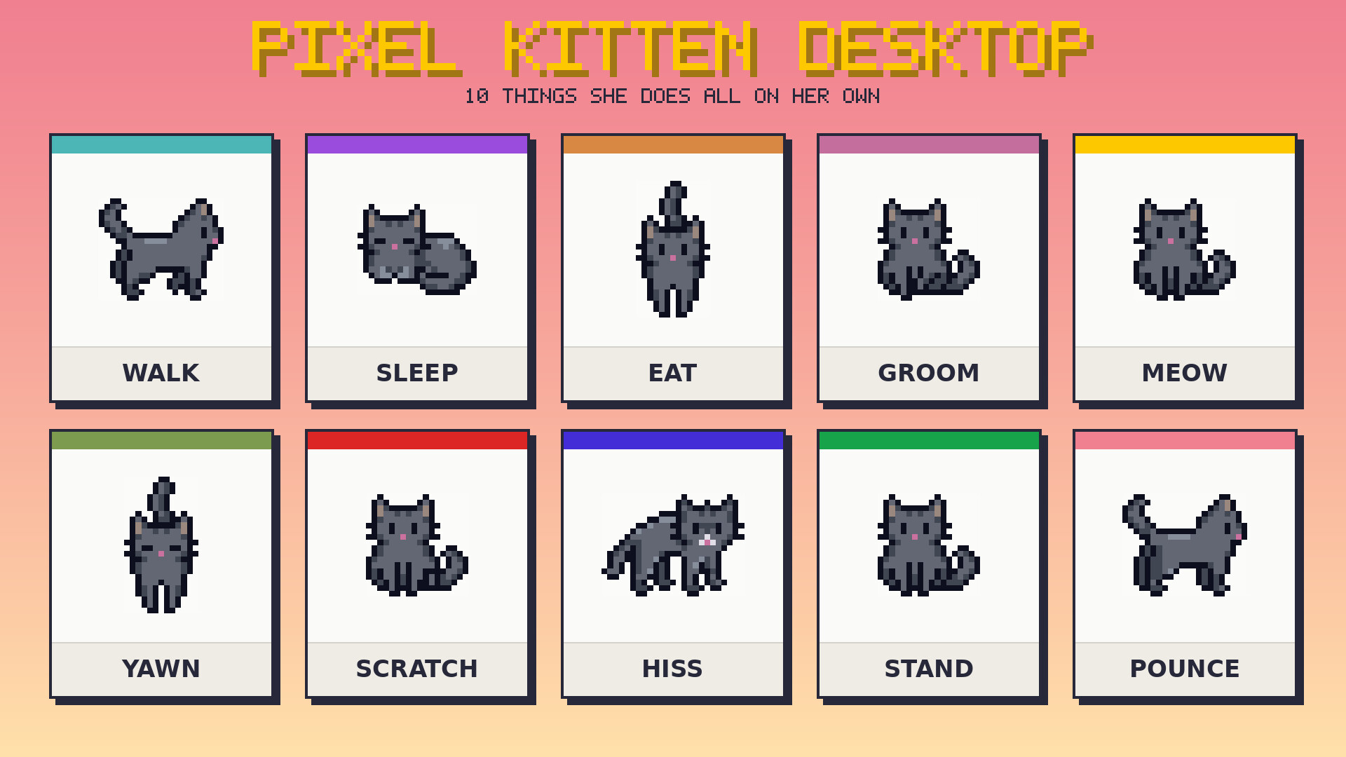 Pixel Kitten Desktop screenshot 5