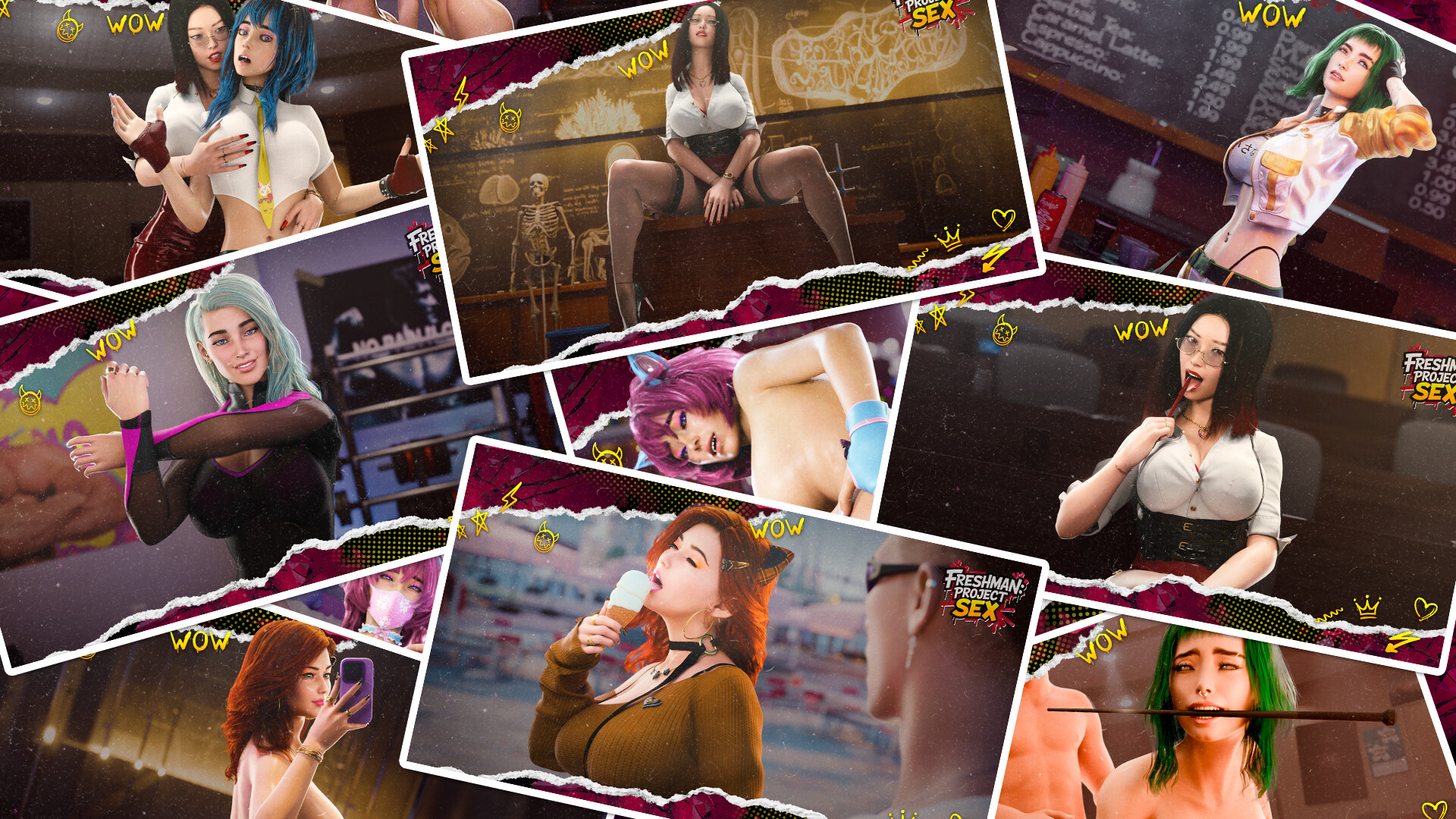 FRESHMAN: Project SEX 🔞 - Wallpapers 18+ screenshot 1