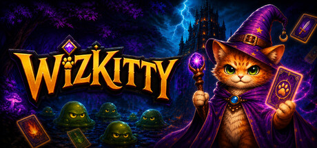 WizKitty and the Tower of Doom, Gloom, and Other Bad Stuff — Steam header