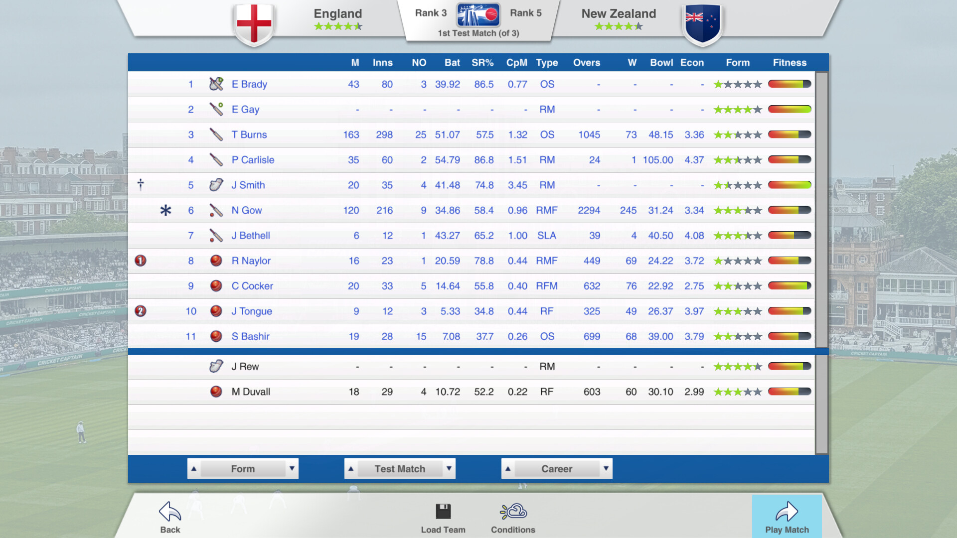 Cricket Captain 2026 screenshot 10