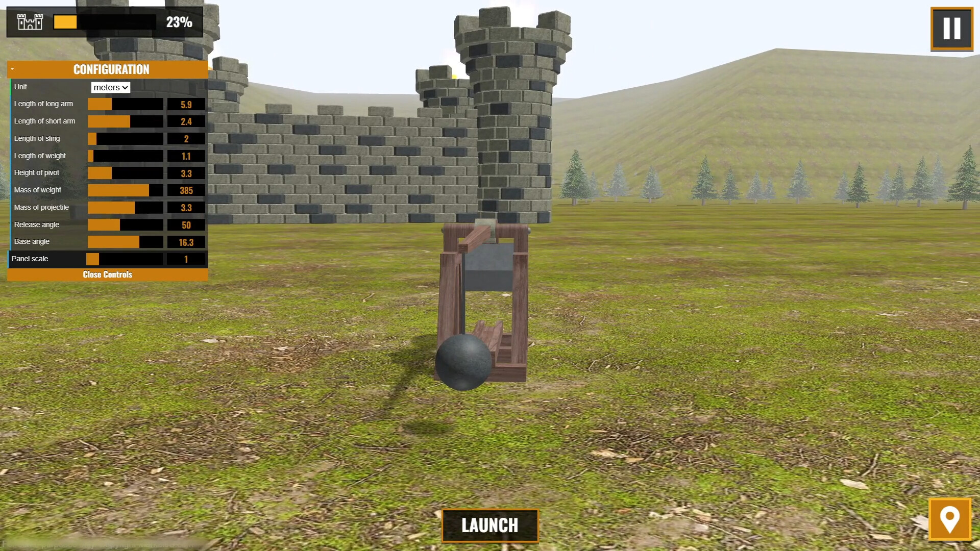 Trebuchet Simulator screenshot 3