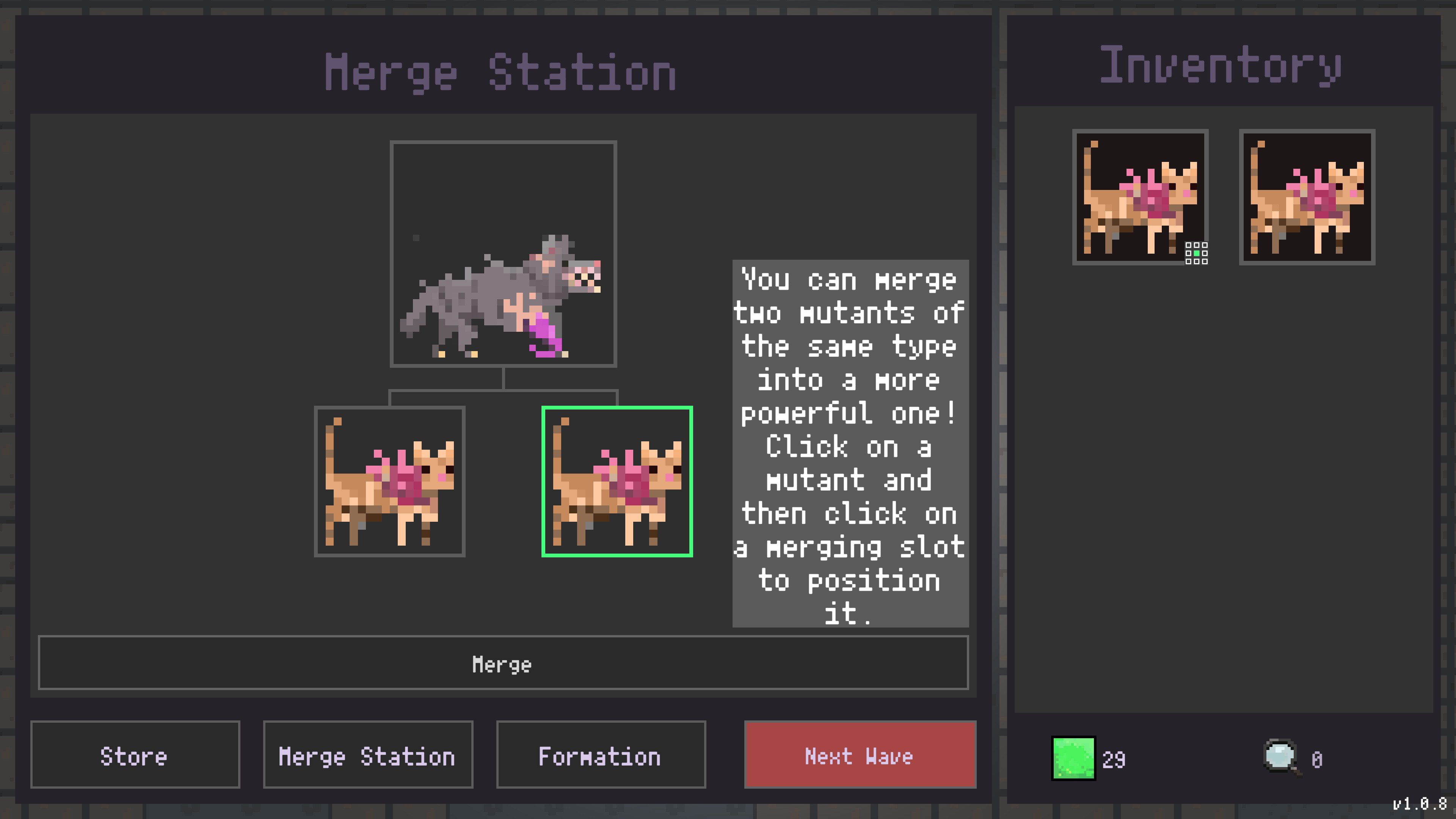 Merge Mutants screenshot 3