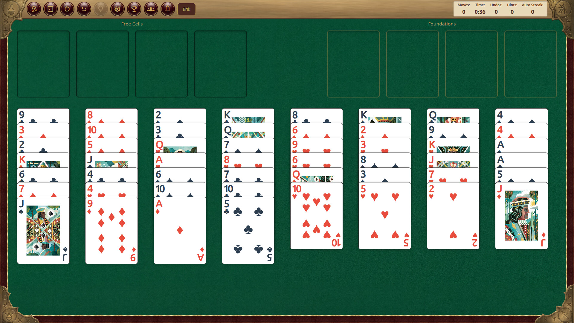 MSO FreeCell Arena screenshot 1