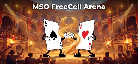 MSO FreeCell Arena — Steam header