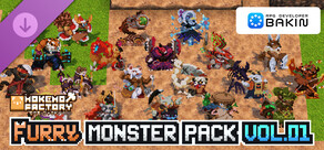 RPG Developer Bakin Mokemo Factory Furry Monster Pack Vol.01