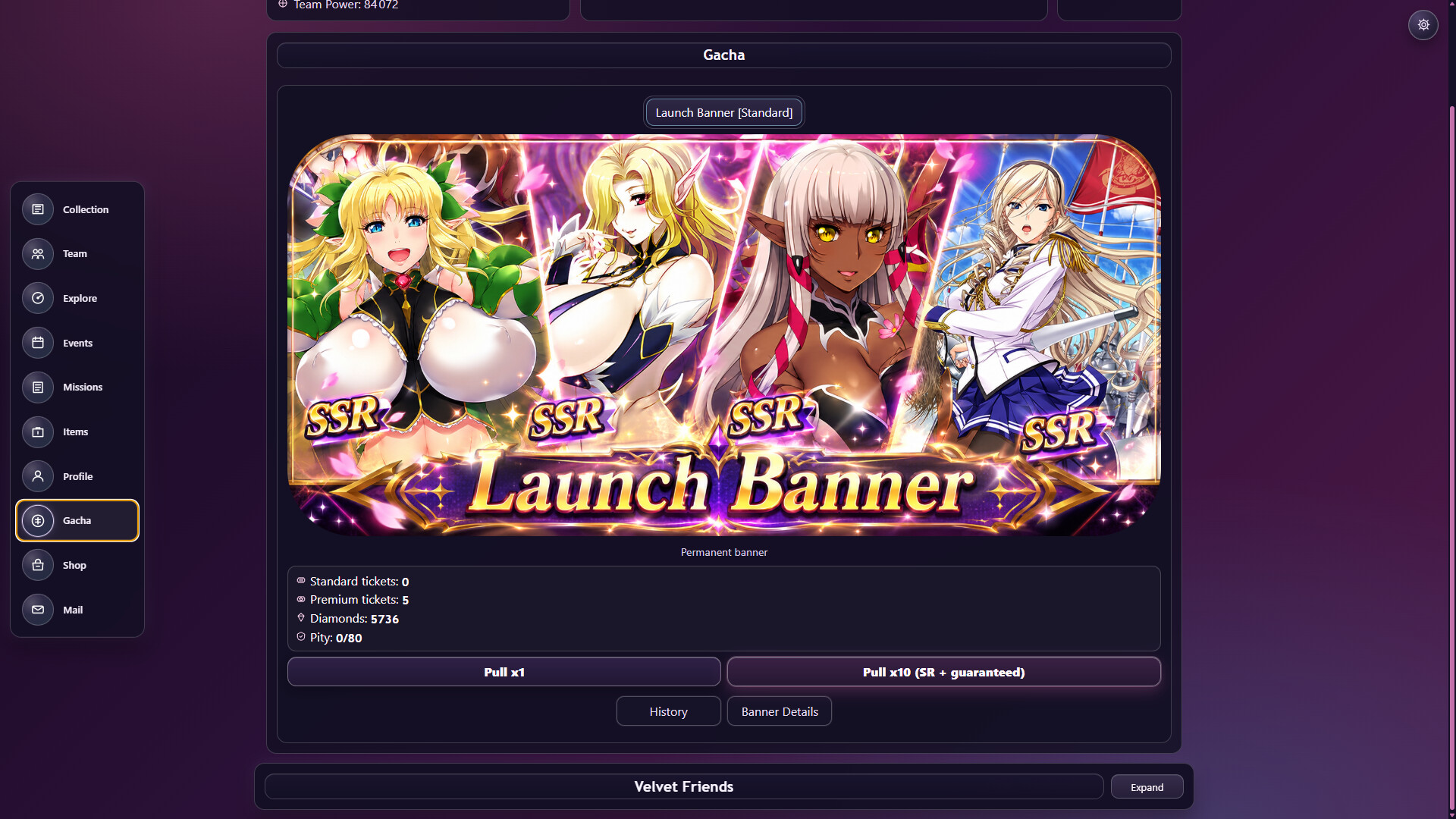 Velvet Hearts screenshot 1