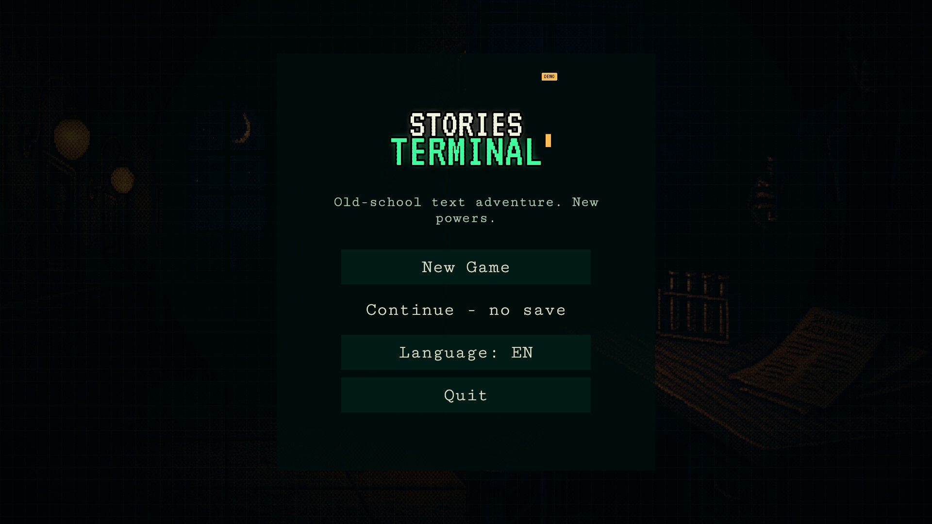 Stories Terminal screenshot 2