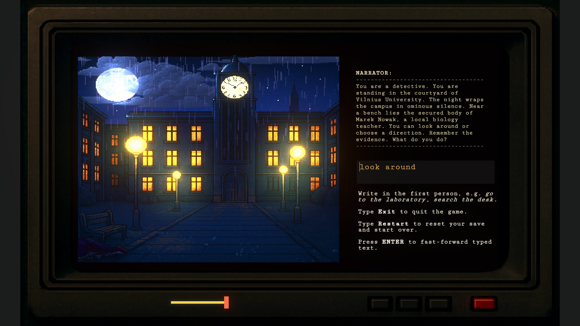 Stories Terminal screenshot 1