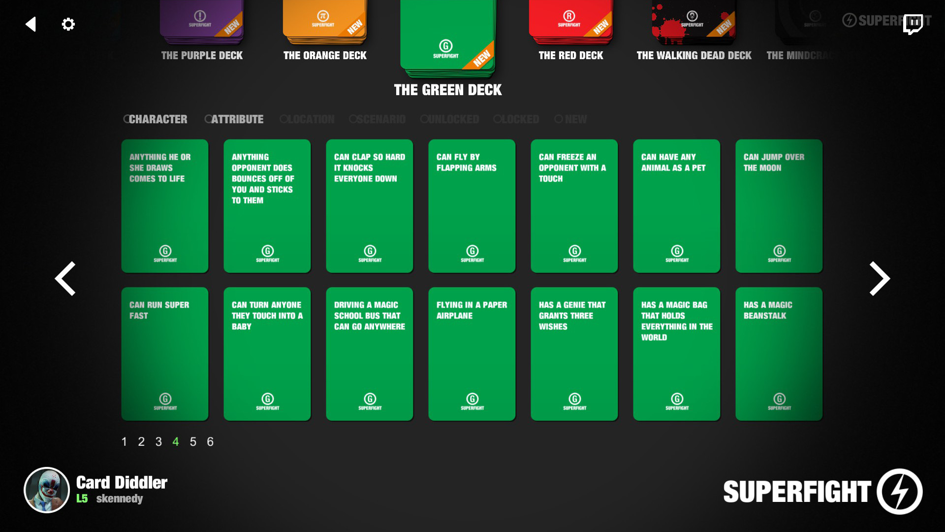 SUPERFIGHT - The Green Deck screenshot 3