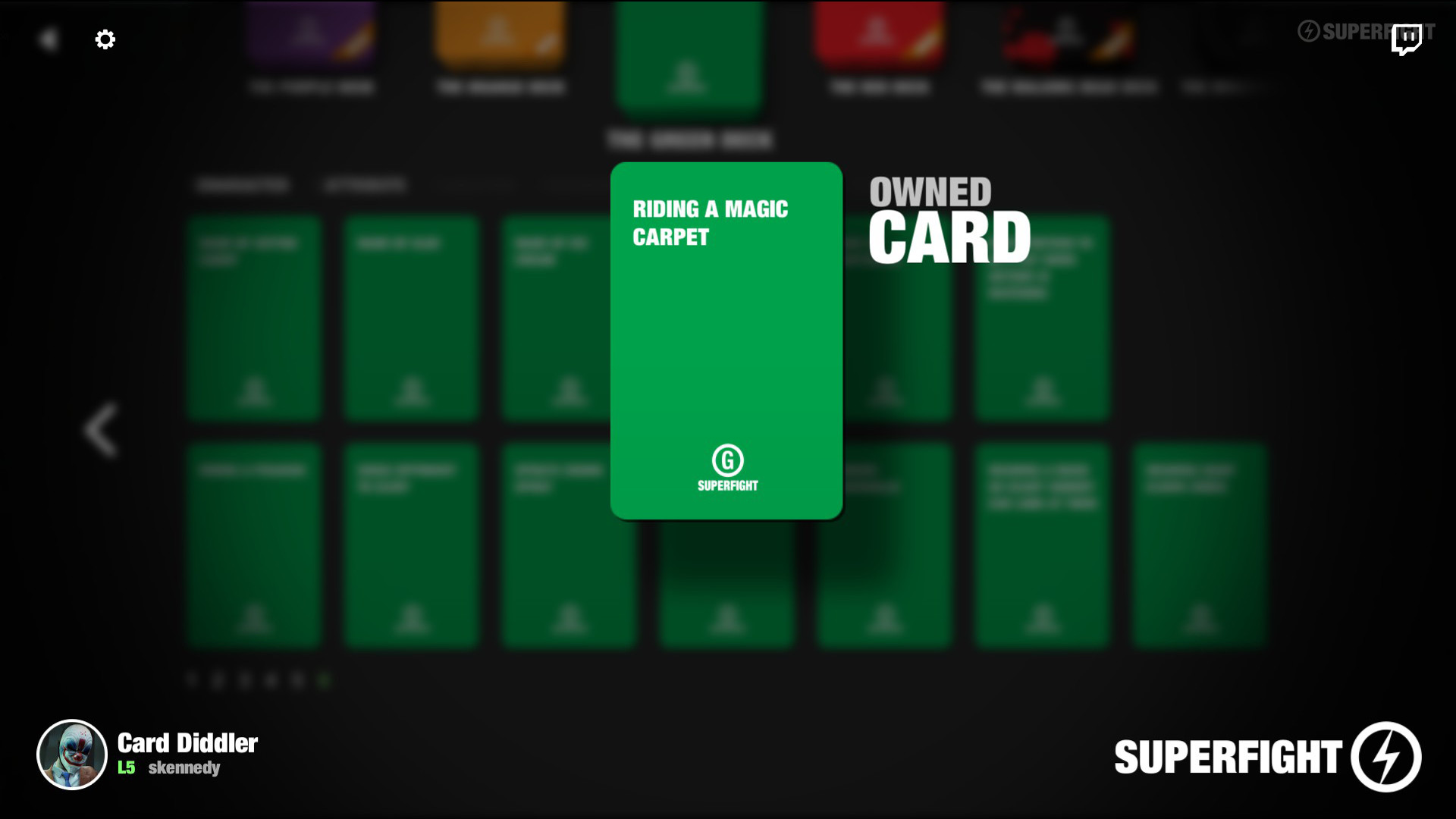 SUPERFIGHT - The Green Deck screenshot 2