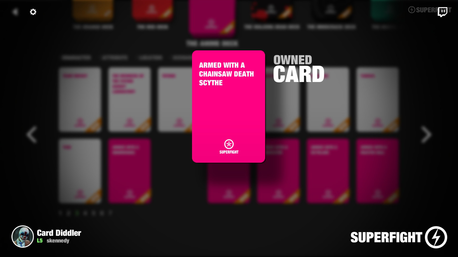 SUPERFIGHT - The Anime Deck screenshot 2
