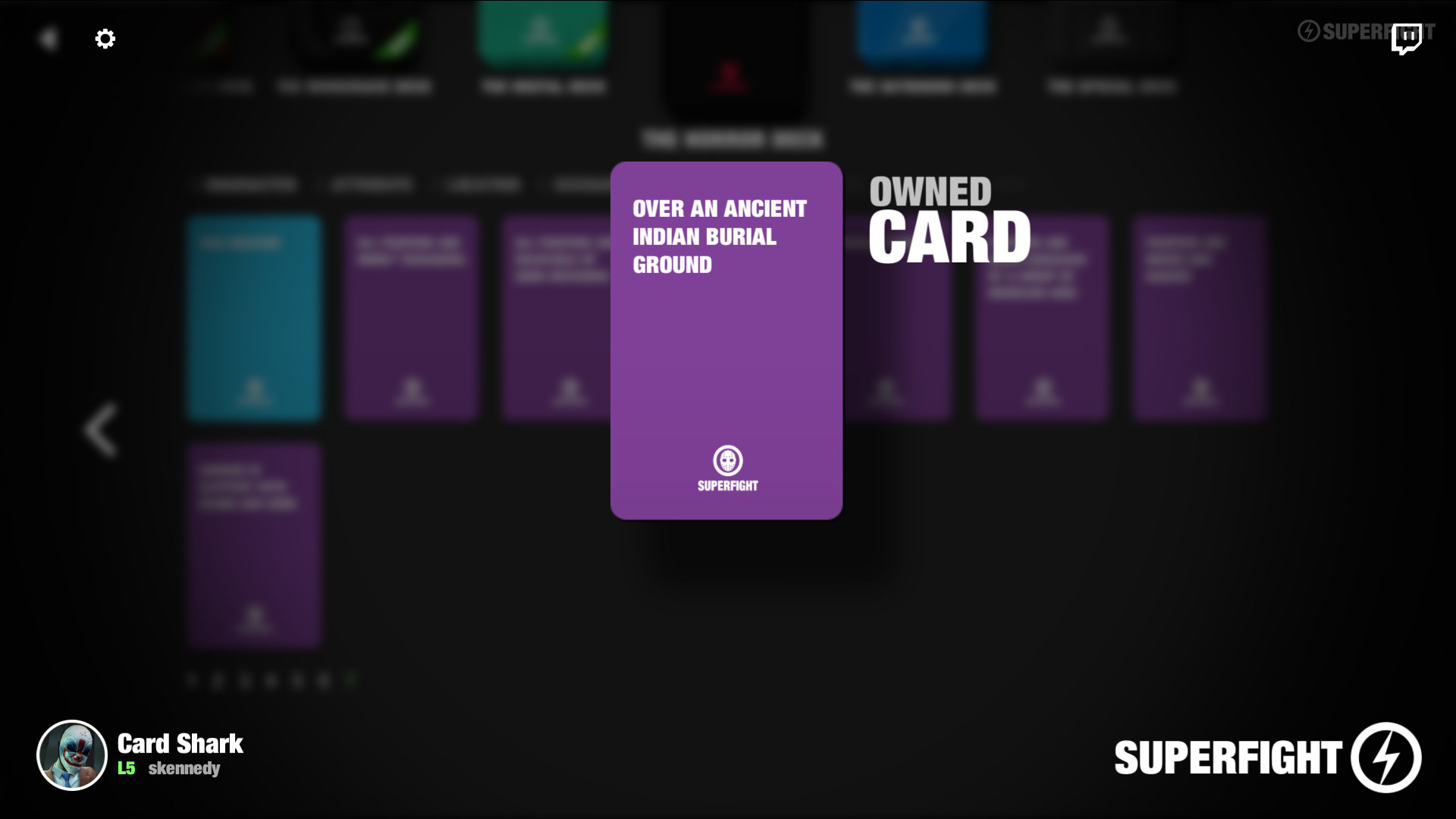 SUPERFIGHT - The Horror Deck screenshot 5