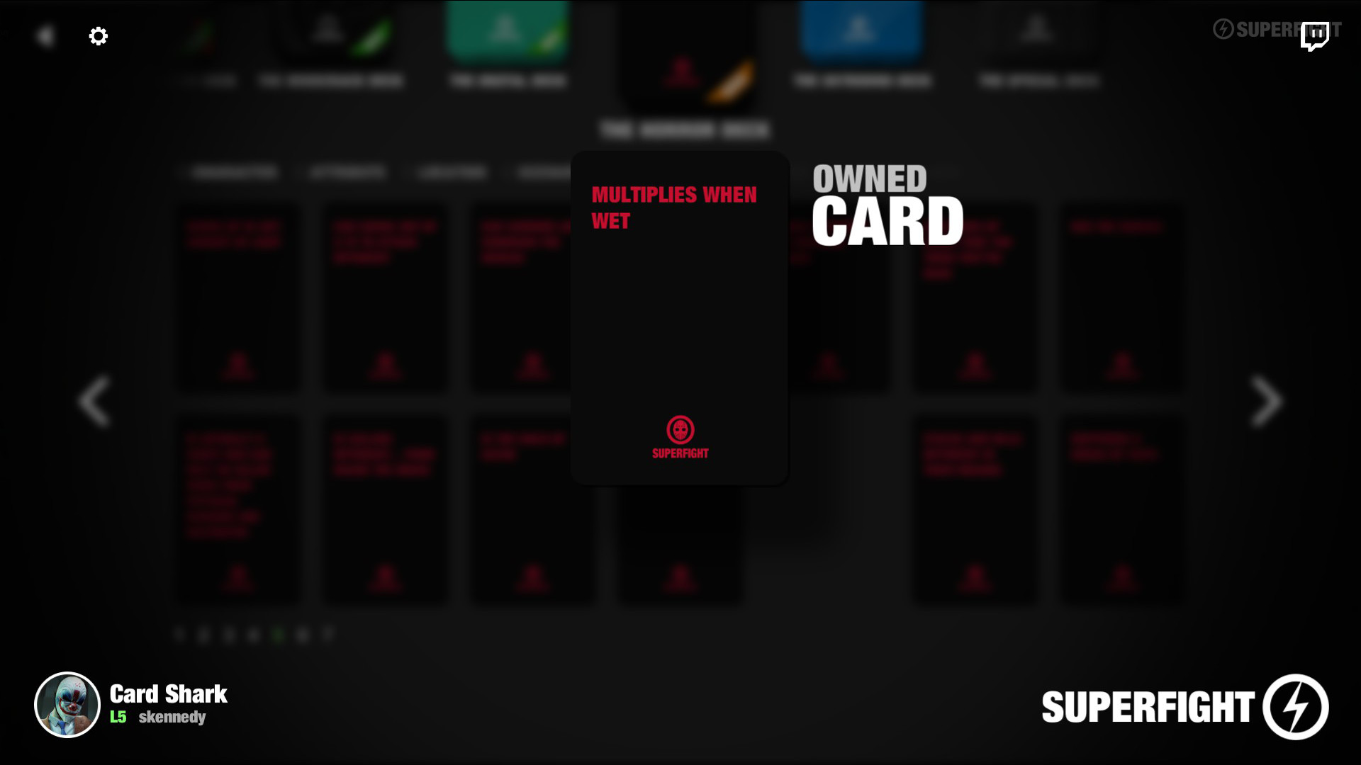 SUPERFIGHT - The Horror Deck screenshot 2