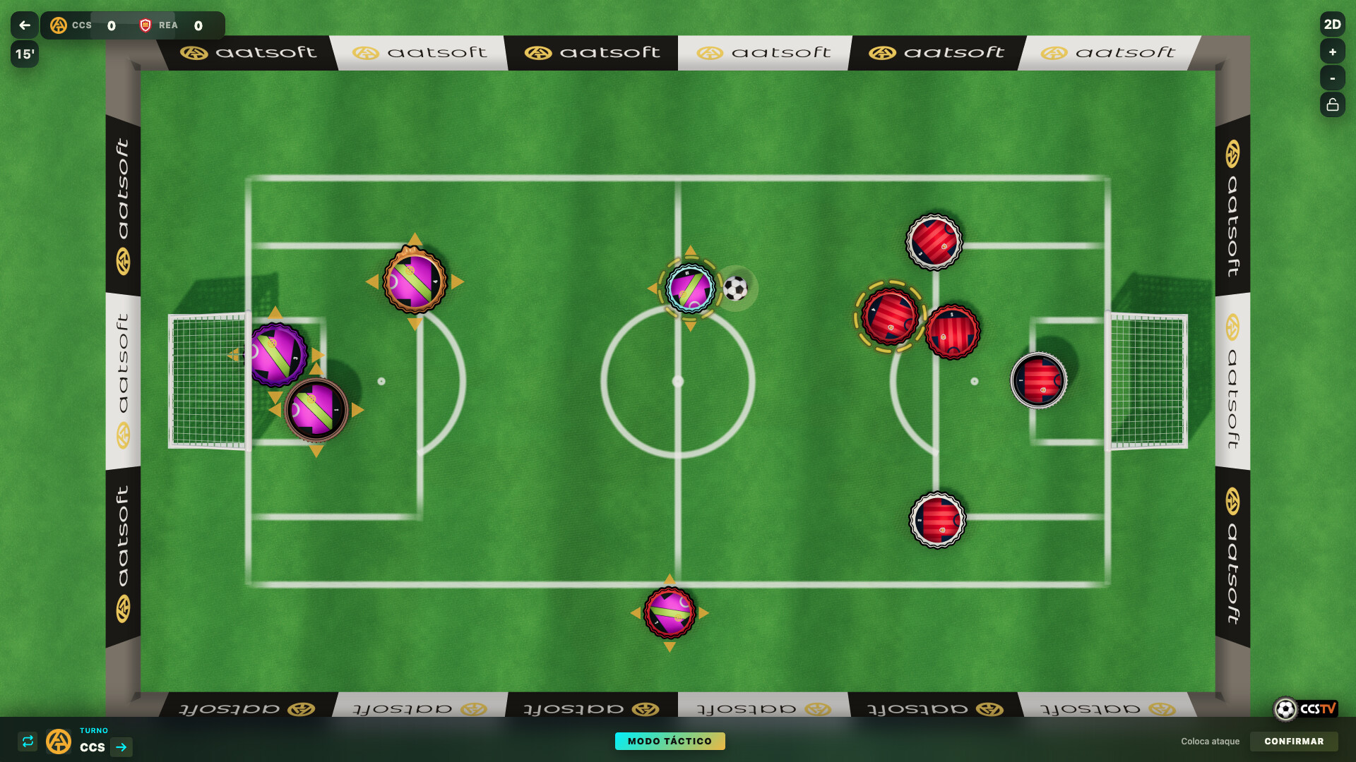 Crown Caps Soccer screenshot 1