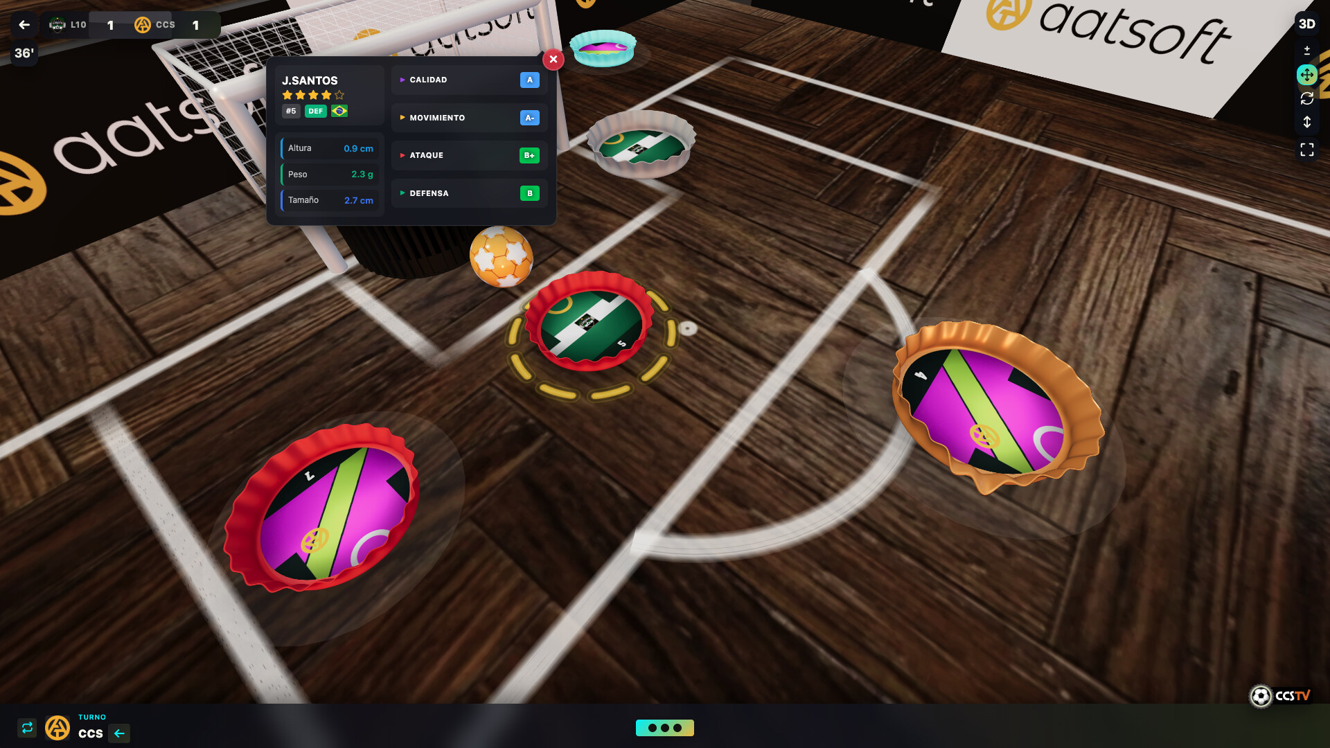 Crown Caps Soccer screenshot 8
