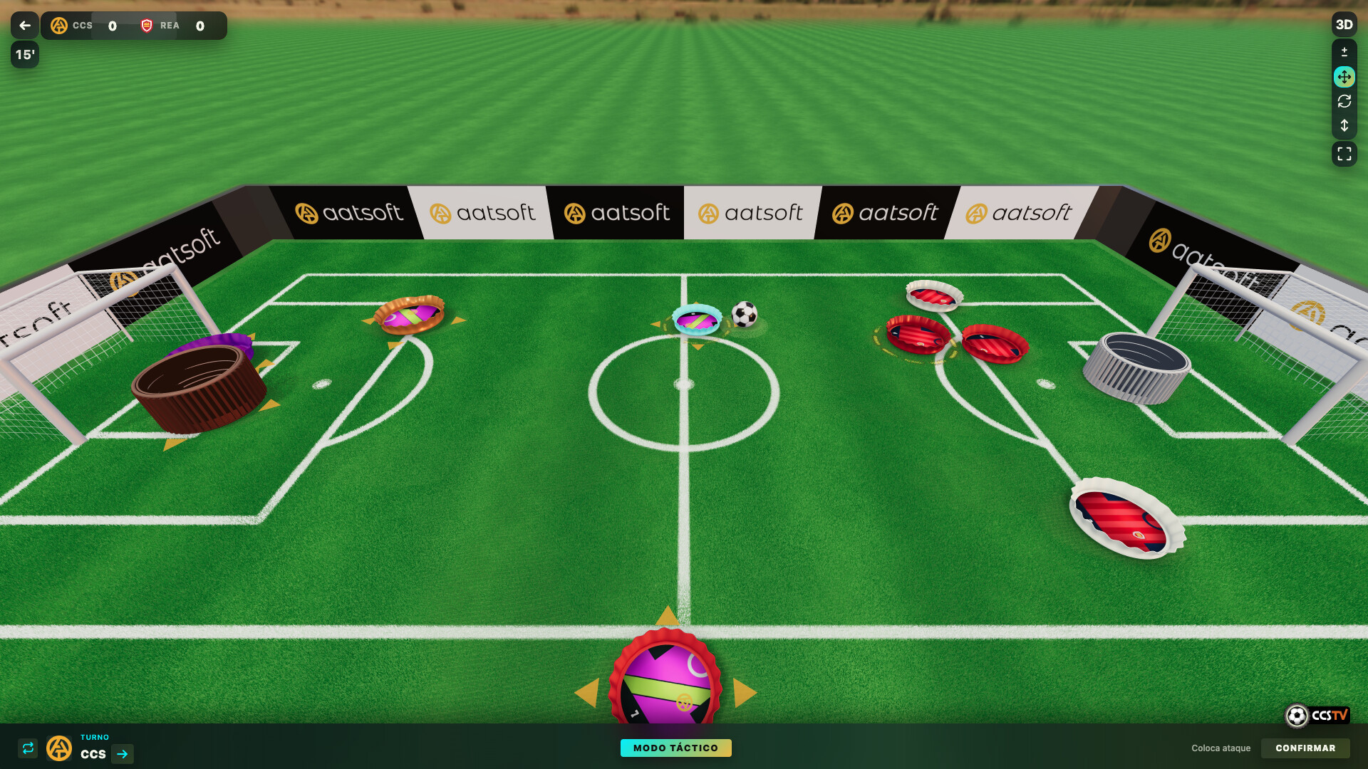 Crown Caps Soccer screenshot 2